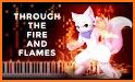 Fire Flaming Wolf Keyboard Theme related image