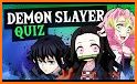 Demon Slayer-Kimetsu Game Quiz related image