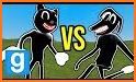 Scary Cartoon Dog Angry Cartoon Cat Versus related image