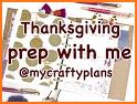 Thanksgiving Stickers related image