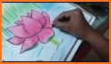 Lotus: Coloring book related image