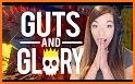 Guts glory 3d - obstacles course & Happy on wheels related image