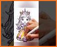 Girly Princess Coloring Book related image