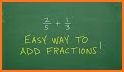 Adding Fractions Math Trainer related image