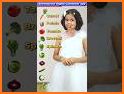 Vegetables Alphabet For Kids - Name & Match Games related image