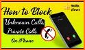 Hide Phone Number Incoming Private Calls & Blocker related image