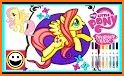 Cute Litle Pony Beautiful - Coloring Book related image