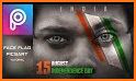 15 August Photo Editor - Indian Flag Face related image