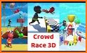 Crowd race 3d - Stickman run in road related image