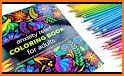 Colorful pages: free adult coloring and meditation related image