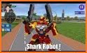 Shark Robot Car Game - Tornado Robot Bike Games 3d related image