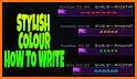Next SMS Colorful world Skin related image
