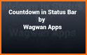 Countdown in Status Bar Pro related image