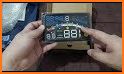 HUD speedometer (Head-up display) related image