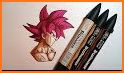 How to color dragon ball z related image