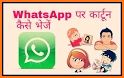 New Funny Cartoons stickers for Whatsapp 2019 related image