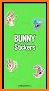 New Funny Bunny Stickers WAStickerApps related image