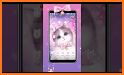 Pink Cute Kitty 3D Launcher Theme Live Wallpapers related image