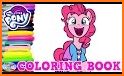 Equestria Coloring Book For Pony related image