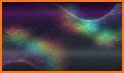 Rainbow Wave Live Keyboard Background related image