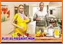Virtual Pregnant Happy Mom House Cleaning Game related image