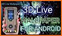 Live Wallpaper 3D + Widgets: clock, date & battery related image