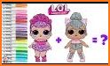 Coloring Book Surprise Dolls, LoL related image
