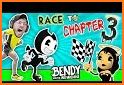 bendy and the ink run machine related image