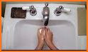 Washing hands related image