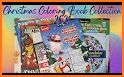 2021 Christmas Coloring Book Glitter related image