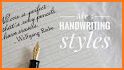 Handwriting Fonts Style related image