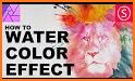 Watercolor Effect- Watercolor Photo & Photo Paint related image