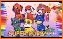 Pups patrol coloring book related image