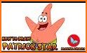 Coloring sponge patrick related image