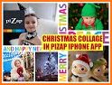 Christmas collage photo editor related image