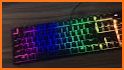 Color Flash Lightning Keyboard Theme related image