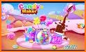 Sweet Candy Maker - Lollipop & Gummy Candy Game related image