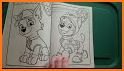 Coloring Book for Puppy patrol related image