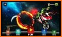 Impossible Mega Ramp Moto Bike Rider: Superhero 3D related image