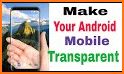 Transparent phone. Livecam Wallpaper related image