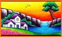 Beautiful Landscape Coloring Book: Color By Number related image