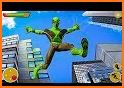 SuperHero Ninja Flying - The jump force game related image
