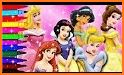 princess Barbie coloring games related image