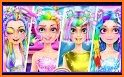 Rainbow Hair Salon - Dress Up related image