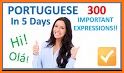 Learn English in Portugese Translator & Vocabulary related image