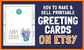 Create greeting cards related image
