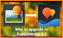 Superimpose X related image