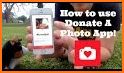 Donate a Photo - a charity app for giving related image