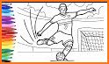 Coloring Football Soccer League related image