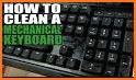 Black Green Tech keyboard related image